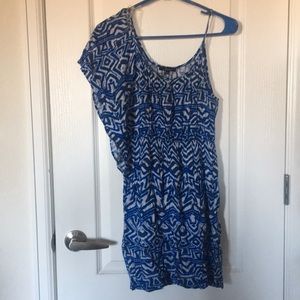 CUTE ONE SLEEVE DRESS